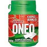 &Uuml;LKER Oneo Karpuzlu Bottle Draje Sakız, 60 Gr