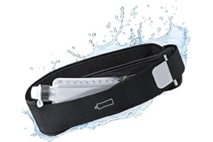 SUOSO Laufgürtel für Handy-Gürteltasche Hüfttasche Mit Trinkflaschenhalterung-Lauftasche Jogging-Sportgürtel für Herren und Damen-Outdoor-Aktivitäten-Laufen- Sport-passend für alle Smartphones（85-115cm）