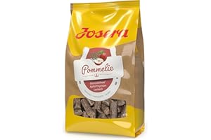 JOSERA Pommelie - Pferdeleckerli (1 x 900 g) | PFERD | Premium Ergänzungsfutter für Pferde | gesunde und schmackhafte Pferdeleckerlis zu 100 % aus Apfel & Thymian | getreidefrei | 1er Pack