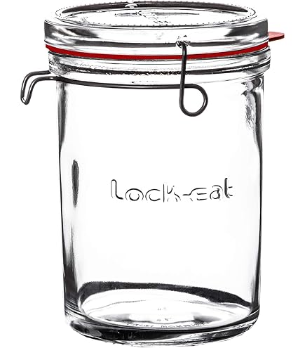 Luigi Bormioli Lock-Eat Barattoli In Vetro Per Conservare – Ermetici, Impilabili, Fatti In Italia