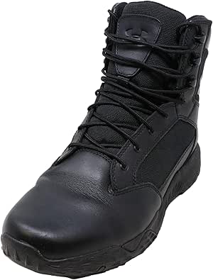 under armour black work boots