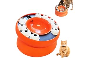 JWTEEE Intelligenzspielzeug für Katzen, Puzzle Spielzeug für Hunde, Schlingnapf Katze, Langsam Fütterung Katzennapf, Katzen futternapf erhöht, Hundespielzeug Intelligenz, Napf für Katzen,Lebensmittelspender