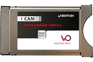 Module PCMCIA VIACCESS Dual NEOTION Dernière génération ACS 3.x BIS TV Bein Sport