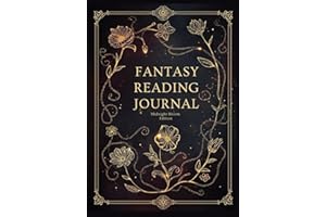 Fantasy Reading Journal: Midnight Bloom Edition