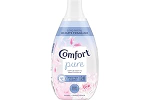 Comfort Molly-Mae x Pure Heaven Scent Fabric Conditioner Softener with CrystalFresh Technology for Sensitive Skin 38 washes (570 ml)