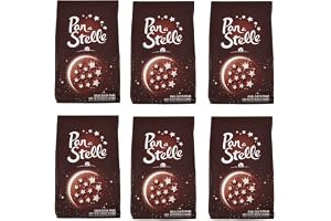 6 x Mulino Bianco-kakor "Pan di Stelle", 350 g