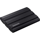 Samsung Taşınabilir SSD T7 Shield, 4 TB, USB 3.2 Gen.2, 1.050 MB/s okuma, 1.000 MB/s yazma, sağlam harici sabit disk, Mac, PC
