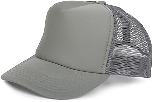 styleBREAKER Casquette en Maille 5 Panneaux Unisexe, Casquette de Baseball, Casquette de Base, réglable par clic et Snap 04023007