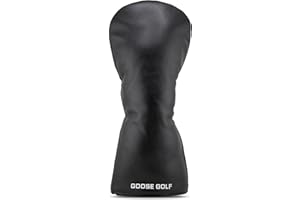 Copri Mazze da Golf Universali per Driver e Legni – Compatibili con Tutte le Marche (Callaway, TaylorMade, Titleist…) – Protezione di Alta Qualità con Chiusura Elastica – Goose Golf