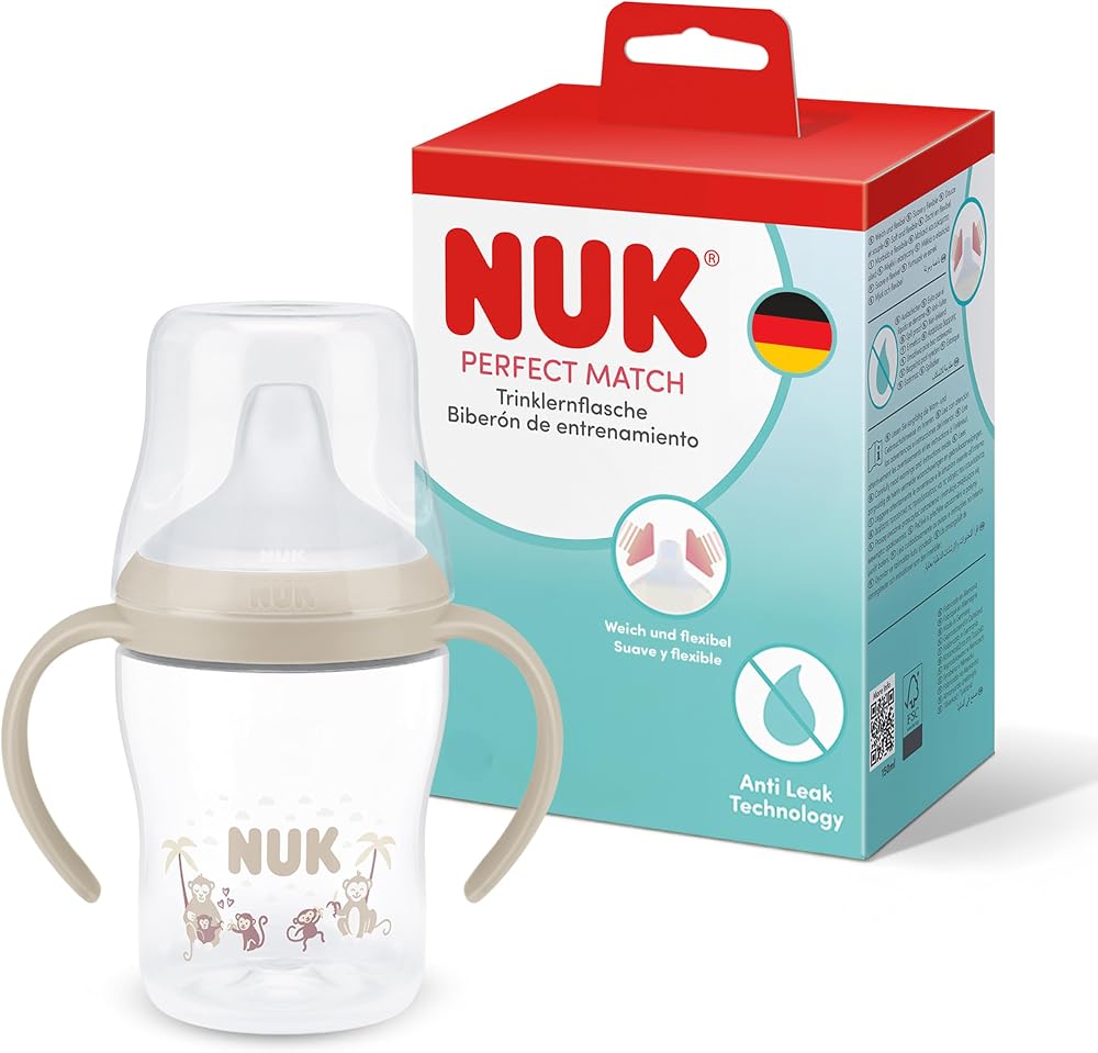NUK PM Eğitici Alıştırma Bardağı, 150 ml, Maymun