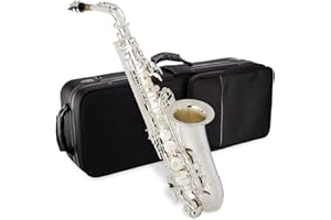 Jean Paul USA AS-400SP Student Alto Saxophone, Silver