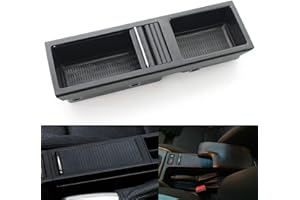FRUNIMALL Porte-gobelet de voiture pour console centrale - Accessoires pour 3 séries E46 OE# 51168217953 51168217957 51168217927 51168217929 516829 517 517929 51682179 55 51 168248504