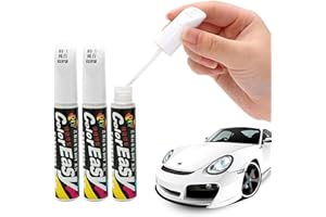 LOKBY 3 Piezas Blanco Reparador Pintura Coche Blanco ArañAzos Coche Blanco Pintura Coche Blanco Pintura Coche ArañAzos Pintura Para Coche Quita ArañAzos Coche Blanco