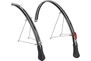 Flinger F42 Deluxe Mudguard Set, Black, 700 x 25-32c