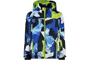 CMP Giacca Da Sci Da Bambini Con Cappuccio Removibile - 39w1924 Giacca da sci Unisex - Bambini e ragazzi