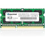 DUOMEIQI 8GB DDR3 / DDR3L 1600 MHz Sodimm 2RX8 PC3L/ PC3-12800 204pin 1.35v CL11 Unbuffered Non-ECC Notebook Memory Laptop RA