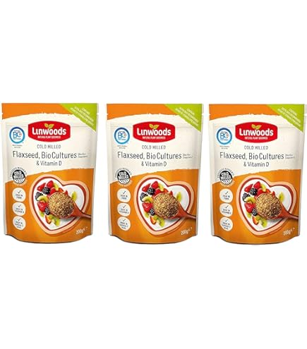 Linwoods Milled Flaxseed, Almonds, Brazil Nuts, Jamaica