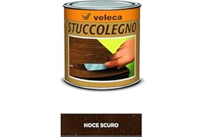 Veleca STUCCOLEGNO Noce Scuro - gr. 250 - STUCCO IN PASTA PER LEGNO