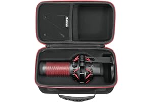 RLSOCO Twarde etui do samodzielnego mikrofonu HyperX QuadCast/QuadCast S, Nowoczesny