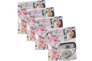 GENERISCH 4X Photo PORST Wedding Lot de 4 appareils Photo jetables pour Mariage, fête