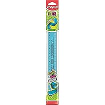 Righello Maped Twist'n Flex - Morbido, Infrangibile E Super Flessibile Da 15cm (Blu)