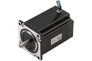 RTELLIGENT Nema 23 Stepper Motor 2.2Nm 4.0A 4-Lead 57x80mm 8mm Shaft 1.8Deg Digital Step Stepping Motor for 3D Printer/Laser/CNC Machine