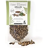 Grillen - essbare Insekten von 'SNACK insects' 25g - Insekten zum Essen & Kochen - Insektensnack