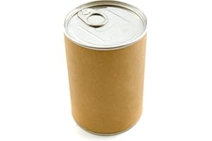 D.I.Y with Toga VPY004 Boîte tirelire à décorer Métal Kraft 7,5 x 11 x 7,5 cm