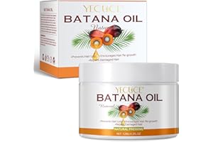 QLIGES Olio per capelli Batana 120g, olio naturale di Batana per la crescita dei capelli, olio per capelli che reintegra i bisogni nutrizionali dei capelli e dona loro lucentezza