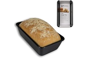 Wrenbury Teglia per pane da 0,9 kg, per pane, in acciaio al carbonio, con bordi alti e antiaderenti
