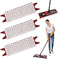 3 Pezzi per Vileda Ultramax XL Revolution Ricambio Kit,51x14cm per Vileda Ultramat XL Straccio Pavimenti Ricarica, 2 in 1 Mic
