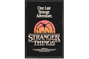 Grupo Erik Poster Stranger Things Season 5-36 x 24 pouces / 91,5 x 61 cm – Expédié enroulé – Poster cool, affiches d'art et impressions murales