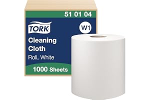 Tork Rengöringsduk Mjuk vit W1, 1 x 1 000 dukar, 510104