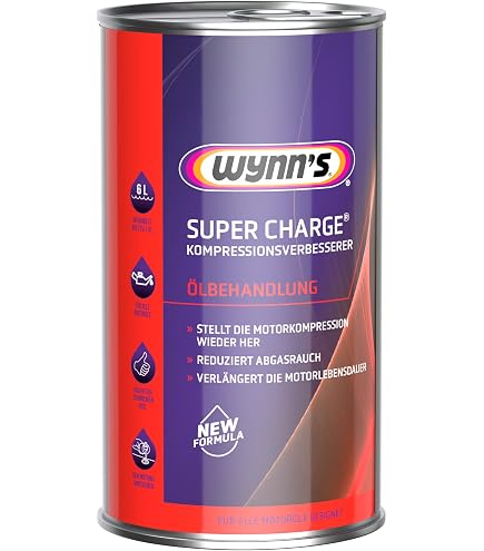 Wynns Super Charge – 325 ml Tin – Oil Consumption Stop Additive