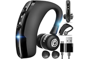 Retoo Auriculares Bluetooth con micrófono, auriculares in-ear, auriculares inalámbricos Bluetooth 4.1, manos libres en el oído, compatible con sistema operativo, Android, ultraligero inalámbrico