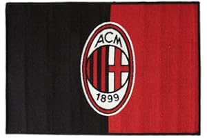 hermet Milan Antiscivolo Milan Tappeto, Materiale Sintetico, Rosso, 70x110x1 cm