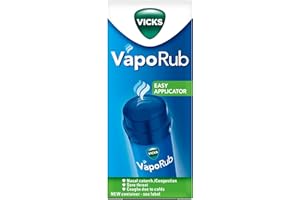 Vicks VapoRub's with Easy Application, Twist and Apply On Chest for 4 Cold Symptom Relief