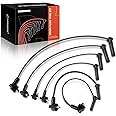 A-Premium Ignition Spark Plug Wires Set of 6 Compatible with Ford Explorer 2002-2010, Explorer Sport Trac 2007-2010 & Mercury Mountaineer 2001-2010, V6 4.0L