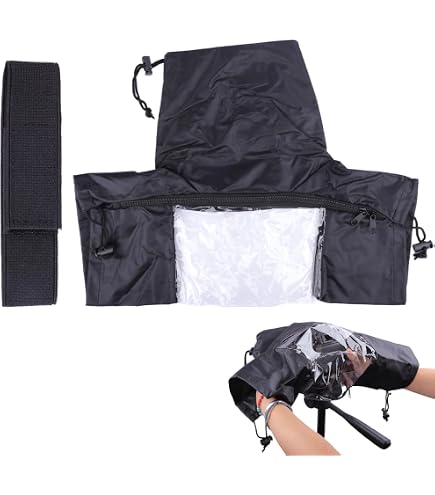 ROLANPRO Housse De Pluie XS Pour Objectifs 100-500mm Canon RF, Sony FE, Sigma 150-600mm - Vert Kaki