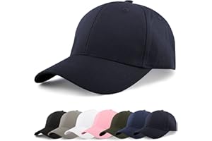 Momoshe Baseball Cap Herren Baumwolle Damen Basecap Kappe Verstellbare Outdoor Running Freizeit Cap S-M/L-XL