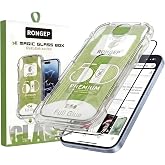 Rongep [Kolay-Kurulum] Apple iPhone 18 Pro i&ccedil;in Ekran Koruyucu Darbe ve &Ccedil;iziklere Dayanıklı Netlik ve Dokunmatiği Etkilemeyen