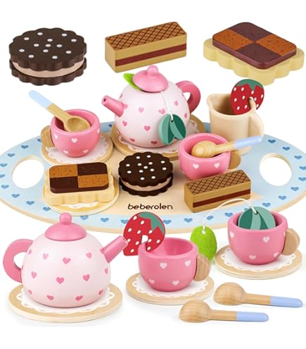 Service à Thé En Silicone Montessori Pour Enfants - Jeu De Rôle Cuisine Avec Théière Et Accessoires (Vert)