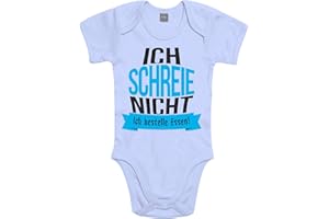 Shirtoo Supersüßer Baby Body Strampler Ich Schreie Nicht - Ich bestelle Essen für Jungen und Mädchen als Geschenk zur Geburt/Erstausstattung