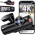 Vantrue N4 Pro 3 Channel 4K WiFi Dash Cam, STARVIS 2 IMX678 x PlatePix™ x HDR Night Vision, 4K+1080P+1080P Front Inside and Rear Car Camera, Voice Control, GPS, 24H Parking Mode, Support 512GB Max