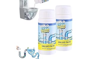 BXJINKELE Vollstern Drain Cleaner, Fast Foam Toilet Cleaner, Highly Effective Pipe Cleaner with Active Foam for Bathroom, Kitchen, Toilet and Balcony