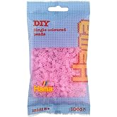 Hama 207-72 Beads 1,000 Bead Refill Bag - Yarı saydam Pembe