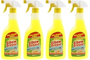 Elbow Grease 4x500ml All Purpose Kitchen Laundry Household Degreaser Cleaner Spray