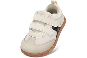 STQ KIDS Chaussures Barefoot Enfant Mode Basket Enfant Garcon Fille Respirant Antidérapant Chaussure Premier Pas Bebe Minimalistes pour à La Course et à La Marche