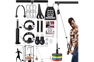 Taeku Puleggia da Palestra, Pro Rullo per Avambraccio Training LAT Machine Fitness Allenamento per la Forza del Braccio per Casa Palestra Allenamento