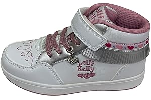 Lelli Kelly Frangetta Mix Mid LKAA8096 BIAG bianco/argento con ciondolo-cuore e gadget in omaggio (34, Bianco argento)